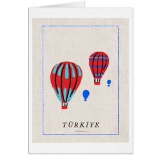 Minimalistisches Kappadokien-Plakat - Türkiye-Souv