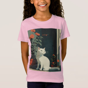Minimalistisches Katzen & Bloom - Takeshi Kitano S T-Shirt