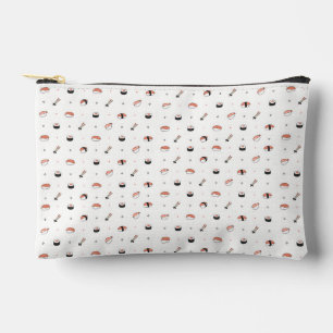 Minimalistisches Kawaii-Sushi-Muster Süßes Japanis Zubehörtasche
