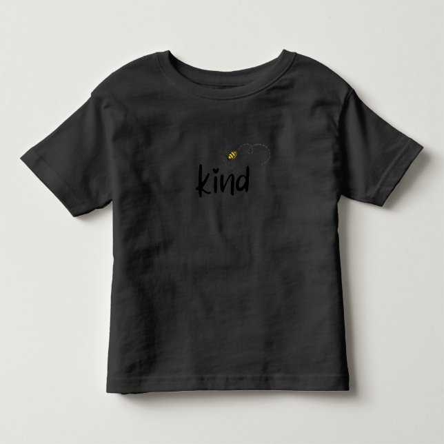 Minimalistisches "Kind" Grafik T-Shirt - Schwarzes (Vorderseite)