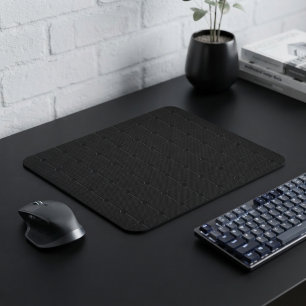 Minimalistisches Kohlenstoff-Schwarz Industrielles Mousepad