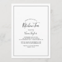 Minimalistisches Küchentee