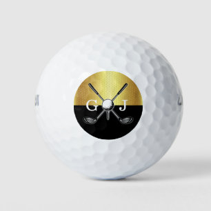 Minimalistisches, kundenspezifisches Golf Monogram Golfball