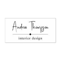 Minimalistisches Lässiges Skriptseriengeschäft