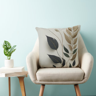 Minimalistisches Leaf Cushion Design - modern & el Kissen