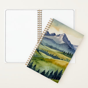 Minimalistisches leeres Skizzenbuch Notizbuch