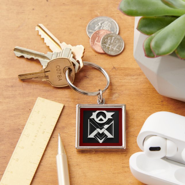 "Minimalistisches Logo für Streetwear Schlüsselanhänger (Schreibtisch)