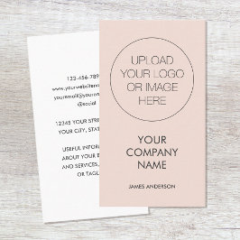 Minimalistisches Logo für zeitgenössische Anwendun Visitenkarte