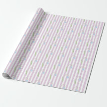 Minimalistisches Maiglöckchen-Geschenkpapier