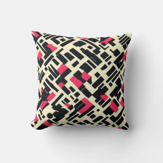 Minimalistisches Memphis-Muster Throw-Pillow Kissen