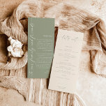 Minimalistisches Menü   Dankeschön | Hochzeit Napk<br><div class="desc">Dieses schöne Wedding Menu Dankeschön Note verfügt über handgeschriebene Kalligraphie mit minimalistischem, modernem Layout - ein perfekter Akzent für Ihre Hochzeit oder besondere Veranstaltung. Benutzen Sie dieses Menü und danken Sie Ihrer Karte für jeden Anlass, ob es sich um Ihre Hochzeit, Brautdusche oder Babydusche, Verlobungsfeier, Party für den Ruhestand... was...</div>