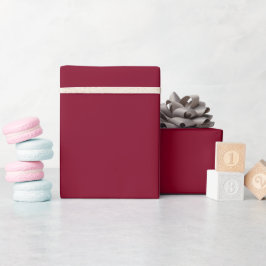 Minimalistisches modernes Burgund Geschenkpapier