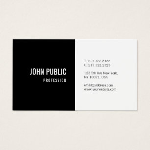 Minimalistisches modernes Design Beruflich anschau