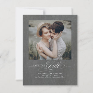 Minimalistisches modernes elegantes Foto Save the  Save The Date