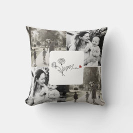 Minimalistisches modernes Foto Mama Kissen