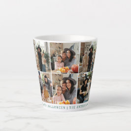 Minimalistisches modernes glückliches Halloween 6  Milchtasse