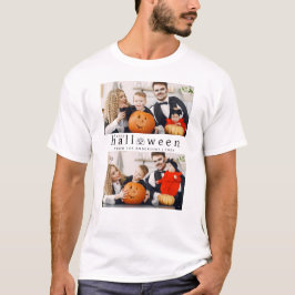 Minimalistisches, modernes, glückliches Halloween  T-Shirt