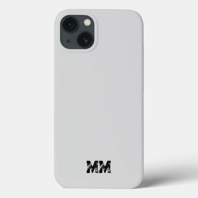 Minimalistisches, modernes iPhone Case-Mate iPhone Hülle (Rückseite)