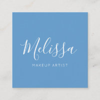 Minimalistisches modernes Kalligraphie-Blau