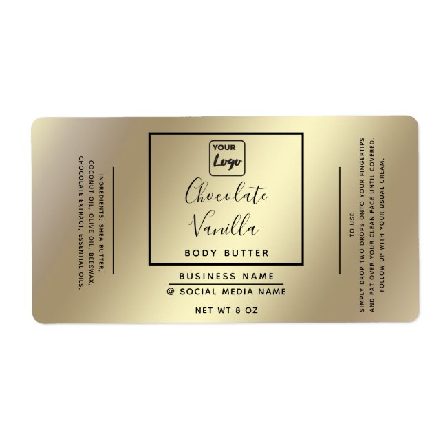 Minimalistisches, modernes Logo-Produkt (Vorne)