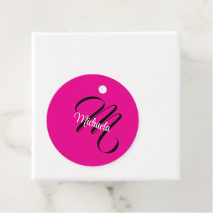 Minimalistisches modernes Monogramm Anfangsname Ho Geschenkanhänger