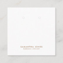 Minimalistisches, modernes Ohrringe-Schmuckdisplay