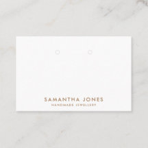 Minimalistisches, modernes Ohrringe-Schmuckdisplay