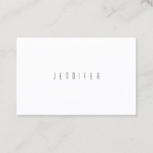 Minimalistisches modernes professionelles Template Visitenkarte
