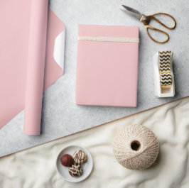 Minimalistisches Modernes Rosa Geschenkpapier