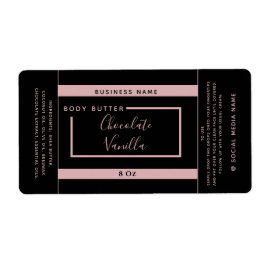 Minimalistisches, modernes Typografie-Schwarzprodu