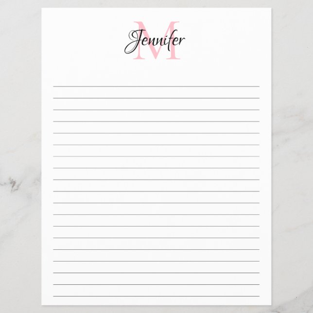 Minimalistisches Mono-Papier für die Haushaltslini Flyer (Vorne)