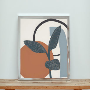 Minimalistisches Monsterer Kunstmuseum Fotodruck