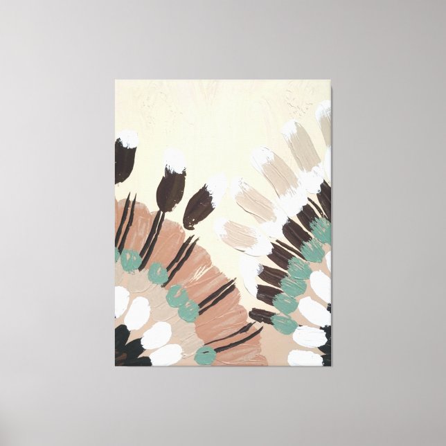Minimalistisches Muster Leinwanddruck (Vorderseite)