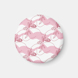 Minimalistisches Muster Magnet