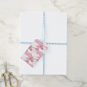 Minimalistisches Muster Personalisierte Geschenkta Geschenkanhänger