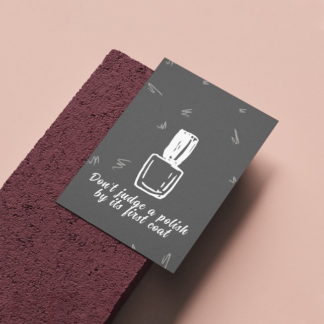 Minimalistisches Nagelstudio-Poster Poster (Von Creator hochgeladen)