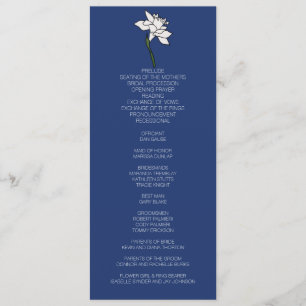 Minimalistisches Narzissenprogramm Programm