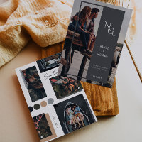 Minimalistisches neutrales Scrapbook 4 Foto