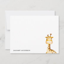 Minimalistisches Niedliches Baby Giraffe Kinder Pe