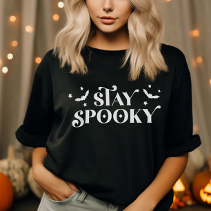 Minimalistisches Niedliches Bleibe Spooky Hallowee Sweatshirt