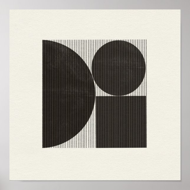 Minimalistisches Objekt 02 Poster (Vorne)