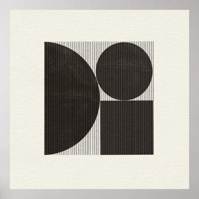 Minimalistisches Objekt 02 Poster (Vorne)