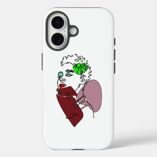 Minimalistisches One-Line Art Phone Case - Einziga