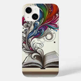 Minimalistisches Open Book Phone Case