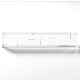 Minimalistisches personalisiertes Ordnerset Namensplakette