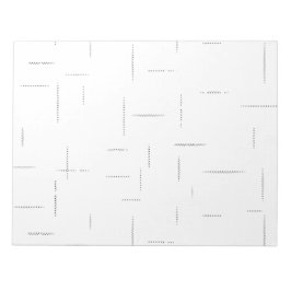 Minimalistisches personalisiertes Ordnerset Notizblock
