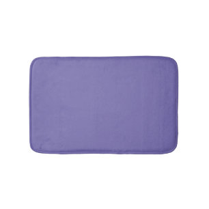 Minimalistisches Perwinkl lila, eleganter Chic Badematte