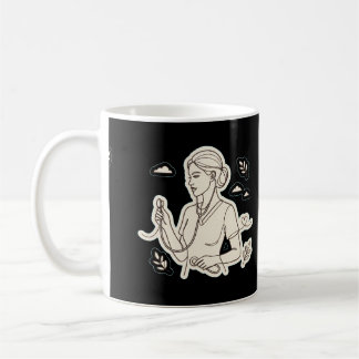 Minimalistisches Pfleger-Liniendesign - Gesundheit Kaffeetasse