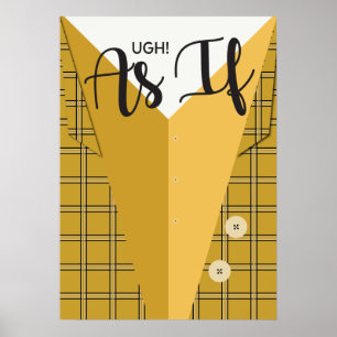 Minimalistisches Plakat