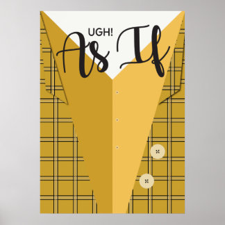 Minimalistisches Plakat